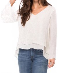 Parker - Rita V-Neck Top - Lyst