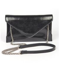 Fashnzfab - Convertible Metallic Envelope Clutch - Lyst