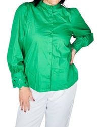 Sugarlips - Ziana Button Down Blouse - Lyst