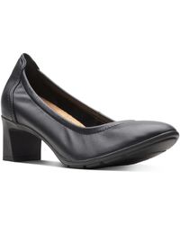 Clarks - Neiley Pearl Leather Slip-on Pumps - Lyst