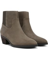 Vionic - Shantelle I2042L1-020 Boots 8.5 Stone Nubuck Ankle Bootie Zpo3470 - Lyst