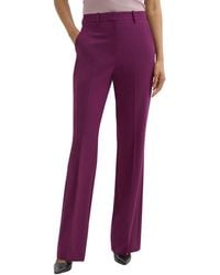 Theory - Wool-Blend High Waisted Demitria Pant - Lyst