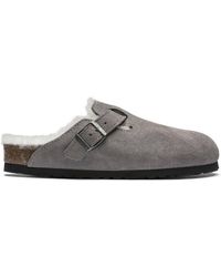 Birkenstock - Boston Fur Coin Shearling Clog - Lyst