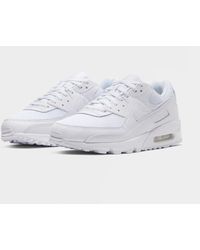 Nike - Air Max 90 Recraft Cn8490-100 Triple Leather Running Shoes Jab4 - Lyst