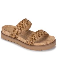 BareTraps - Deanne Cork Slip On Flatform Sandals - Lyst