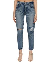 Moussy - Mv Monroe Tapered Mid Jean - Lyst
