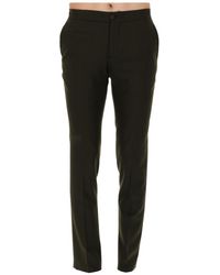 Incotex - Neutrals Flat-Front Wool Formal Pants - Lyst