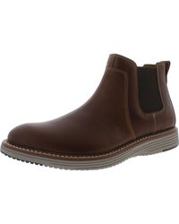 Johnston & Murphy - Upton Faux Leather Slip On Chelsea Boots - Lyst