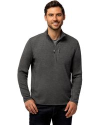 Free Country - Altitude Quilt Long Sleeve 1/2 Zip Mock Neck Shirt - Lyst