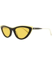 MCM - Cateye Sunglasses 699s Black/brown/gold 55mm - Lyst