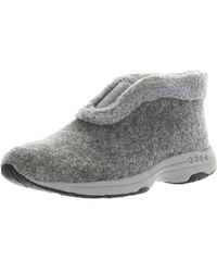 Easy Spirit - Treepose 2 Faux Fur Lined Bootie Slippers - Lyst