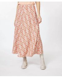 EsQualo - Wide Groovey Skirt - Lyst
