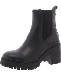 Blondo - Leather Lugged Sole Ankle Boots - Lyst
