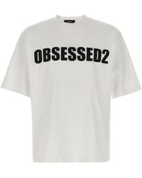 DSquared² - Loose-Fit Cotton Jersey T-Shirt - Lyst