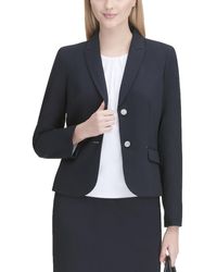 Calvin Klein - Lined Long Sleeves Two-button Blazer - Lyst