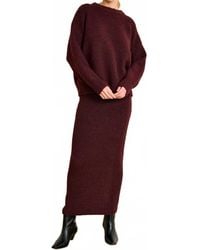 Line & Dot - Hart Sweater Skirt - Lyst