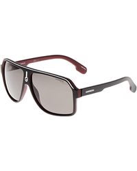 Carrera - 1001/s Matte Black Polarized Square Sunglasses - Lyst