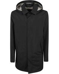 Herno - Technical Hooded Performance Raincoat - Lyst