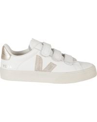 Veja - Camel Recife Logo Leather Low-Top Sneakers - Lyst