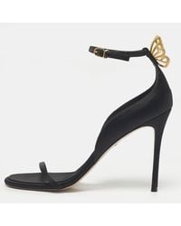 Sophia Webster - Satin Mariposa Ankle Strap Sandals - Lyst