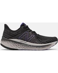 New Balance - Fresh Foam X Vongo V5 Running Shoes - 2e/wide Width In Black W/ Deep Violet - Lyst