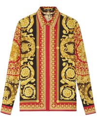 Versace - Pure Silk Shirt - Lyst