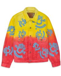 DENIM TEARS - Multicolored Bstroy Tears Type-2 Denim Jacket - Lyst