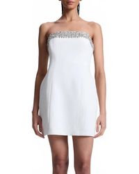 A.L.C. - Elsie Strapless Embellished Mini Dress - Lyst