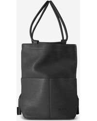 Shinola - The Pocket Natural Grain Leather Drawstring Backpack 20265343-bl - Lyst