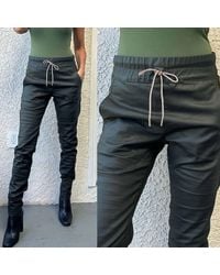 Bevy Flog - Shely Vegan Pant With Crystal Tie - Lyst