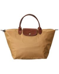 Longchamp - Le Pliage Original Medium Canvas Handbag - Lyst