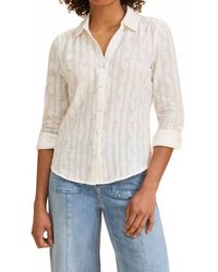 Fdj - Split Neck Top - Lyst