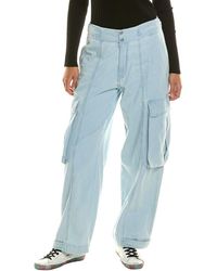 FRAME - Wide Leg Cargo Pant - Lyst