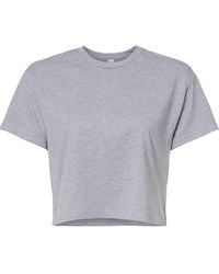 Next Level - Ideal Crop Top - Lyst