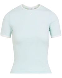 Courreges - Signature Contrast T-Shirt - Lyst