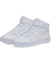 PUMA - Carina 2.0 Leather Gym High-top Sneakers - Lyst