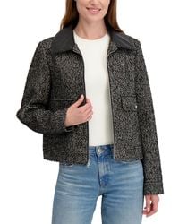 Laundry by Shelli Segal - Herringbone Jacket - Lyst