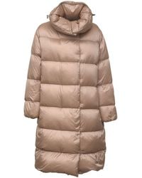 Add - Rasolight Down Drawstring Neck Quilted Long Down Coat - Lyst