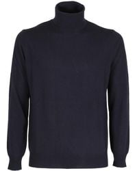 Kangra - Single-Thread High-Neck Wool Sweater - Lyst