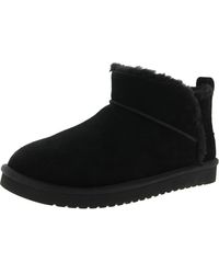 Koolaburra - Ultra Mini Faux Fur Lined Suede Winter & Snow Boots - Lyst