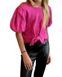 Habitual - Fuzzy Sweater Top - Lyst