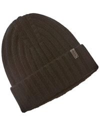 Vince - Basic Chunky Rib Wool & Cashmere-Blend Beanie - Lyst
