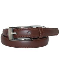 CTM - Skinny Leather Dress Belt (Pack Of 2) - Lyst