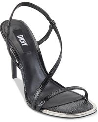 DKNY - Danielle Patent Dressy Slingback Sandals - Lyst