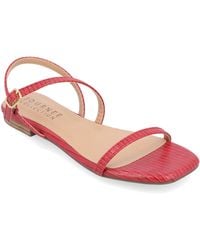 Journee Collection - Collection Crishell Sandals - Lyst