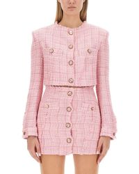 Gcds - Mini Cropped Jacket - Lyst