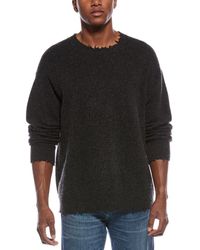 AllSaints - Allsaints Luka Wool-Blend Crewneck Sweater - Lyst