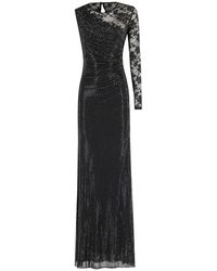 Self-Portrait - Rhinestone' Polyester Dress - Lyst