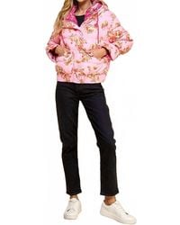 TCEC - Fancy Flowers Puffer Jacket - Lyst
