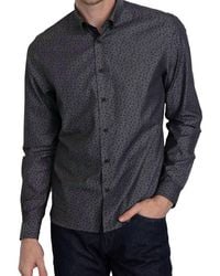 Vustra - Button Down Cotton Long Sleeve Shirt - Lyst
